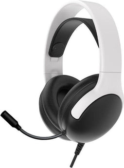 Qware PS5 - Gaming Headset - Over-ear - 3.5mm Jack - Wit Zwart