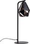 EGLO Carlton 4 - Tafellamp - H 50,5 cm - E27 - Zwart/Koper