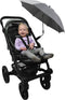 Dooky Parasol - Kinderwagen - UPF 50+ bescherming - Grijs gemêleerd