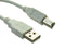 Sandberg USB2 A-B - Kabel - 2m - Wit