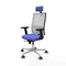 Horna Traslack Piqueras y Crespo 2D086G2 - Bureaustoel - Hoofdsteun en verstelbare hoogte - Licht Blauw