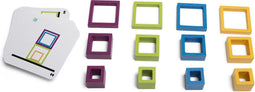 BS Toys Frames - Educatief Spel - Houten Frames - 48 Stuks (48 stuks)
