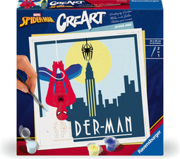 CreArt Marvel Spiderman - Schilderen op Nummer