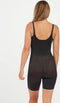 SPANXshape™ Thinstincts 2.0 - Invisible Open-Bust Mid-Thigh Bodysuit - Verstelbare bandjes - Zwart - Maat XL
