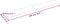 vidaXL - Wastafelblad - 180x30x(2-4) - cm - behandeld - massief - hout - lichtbruin