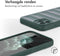 imoshion Hoesje - Geschikt voor iPhone 11 Pro Max - EasyGrip Backcover - Donkergroen