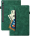Luxe stand flip sleepcover hoes - Geschikt voor Samsung Galaxy Tab S7 / S8 - Groen