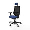 Bureaustoel Piqueras y Crespo D036G2W Marineblauw