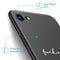 iMoshion Hoesje Geschikt voor iPhone SE (2022) / SE (2020) / 8 / 7 Hoesje Siliconen - iMoshion Design hoesje - Zwart / Fuck Off