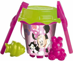 Beach Bucket Unice Toys Minnie Mouse PVC (6 pcs)