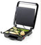 DOMO DO9245G - Panini Contact Grill - Zwevend deksel Cool touch - Zwart