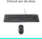 Logitech MK120 - Toetsenbord en muis set - Fluisterstille toetsen - Morsbestendig ontwerp