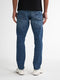 Petrol Industries Russel - Heren Jeans Regular Tapered Fit - 6-pocket model - Blauw - Maat W38L36