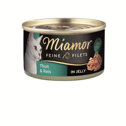 Miamor - Fijne filets blik 24x100g - Tonijn & rijst