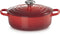 Le Creuset - Gietijzeren - Lage Braadpan - 24cm - Kersenrood