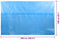 vidaXL - Zwembadzeil - rechthoekig - 260 x 160 cm - PE - blauw