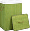 vidaXL - Wasmand - met - 2 - vakken - 72 - L - bamboe - groen