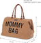 Childhome - Mommy Bag® Verzorgingstas - Teddy Bruin - Superzacht & Ruime Luiertas - 55 x 30 x 40 cm