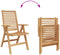 vidaXL - Tuinstoelen - 2 - stuks - Massief - Teakhout