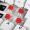 Sharkoon Kailh Box Switch Set - Keyboard switches - Wit (35 stuks)