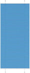 vidaXL - Plissé - rolgordijn - 90x200 - cm - stofbreedte - 89,4 - cm - polyester - blauw