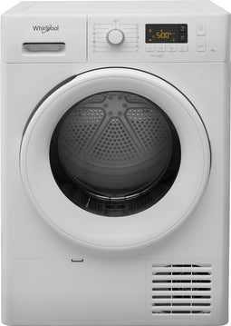 Whirlpool FT CM11 8XB EU - Warmtepompdroger - 8 kg - A++ - Wit