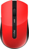 Rapoo 7200M - Draadloze muis - HD 1600 DPI - Rood