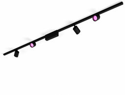 Philips Hue Perifo - Basisplafondset - 4 spots - Zwart (4 stuks)