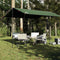 vidaXL - Kampeerluifel - waterdicht - 360x294 - cm - groen