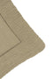 Meyco Baby Romantic Flower boxkleed - 3D bloemenpatroon - taupe - 77x97cm