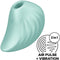 Satisfyer 'Pearl Diver', 9,5 cm, drukgolven en trillingen, speels design