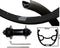 Kgs Voorwiel 28 inch (622) rival 23 spaken zwart centerlock