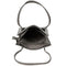 DSTRCT Portland Road - Suede Leren Shopper Anaconda Print - Grijs