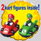 EPOCH Games – Super Mario Kart Racing DX Racebaan – Inclusief Luigi & Mario Karts – 6 Obstakels
