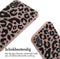 iMoshion Hoesje Geschikt voor iPhone Xr Hoesje Met Koord - iMoshion Siliconen design hoesje met koord - Roze / Animal Pink
