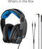 EPOS Sennheiser GSP 300 - Gaming Headset - Zwart / Blauw (PS4/PC/Mac/Switch)