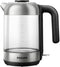 Philips HD9339/80 - Glazen waterkoker 1,7L - Plat verwarmingselement - Zwart en zilver
