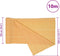 vidaXL - Privacynet - 75 - g/m² - 3,6x10 - m - HDPE - zandkleurig