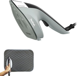 Tefal JF4031E0 - 2-in-1 Stoomstrijkijzer en Kledingstomer - 1700W 100 g/min Stoomstoot - Groen Wit