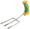 Peta ergonomische handvork - Roestvrij staal - Pistoolgrip-handvat - 26 cm lengte
