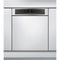 Whirlpool WBC3C26X - Vaatwasser - 6th SENSE PowerClean - A++