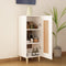 vidaXL - Dressoir - 34,5x34x90 - cm - bewerkt - hout - wit