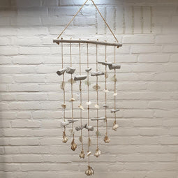 GRIJZE WINDCHIME SCHELPEN - PARLANE