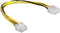 EPS12V 8-pins voeding verlengkabel - 0,30 meter