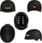 Allround Helm met Led Licht voor Fietsen, Elektrische Fietsen, Skateboarden, Outdoor Sport met 2 jaar garantie!