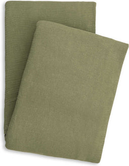 Yellow ICA plaid - Army Green - 140 x 200 cm