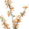 Emerald Zijden Kunstbloem Besjestak Berry Spray - Polyester - Oranje - 0 x 105 x 0 cm (BxHxD)