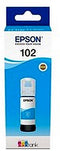 Epson 102 - Inktfles - Cyaan - 70 ml