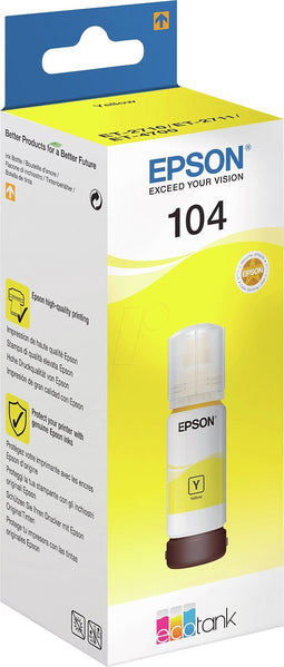 Epson 104 EcoTank - Inktfles / Geel
