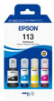 Epson 113 - EcoTank Inktflessen - Multipack - Kleur / Zwart